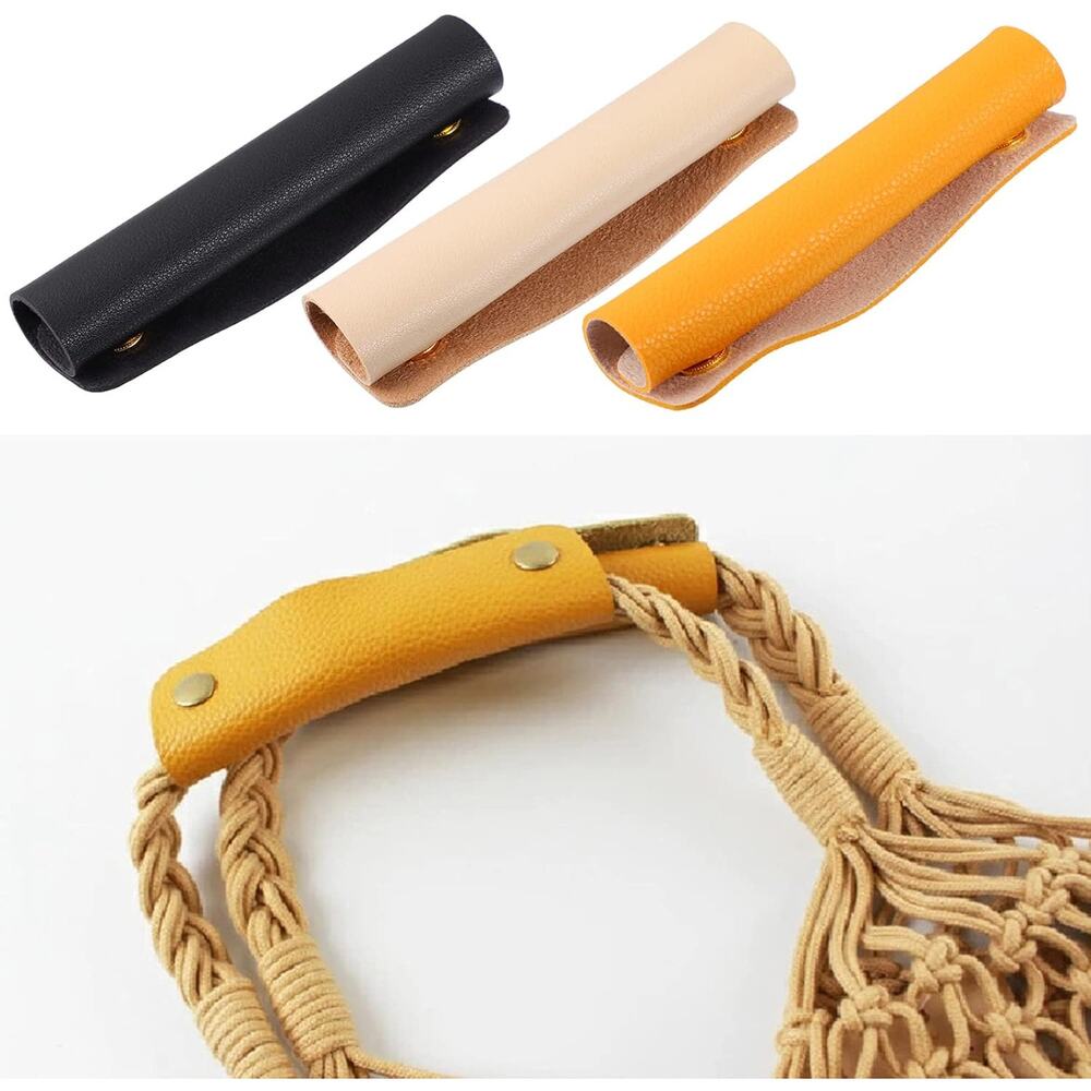 PU Leather Purse Luggage Handbag Handle Protector Cover – Stylish & Durable